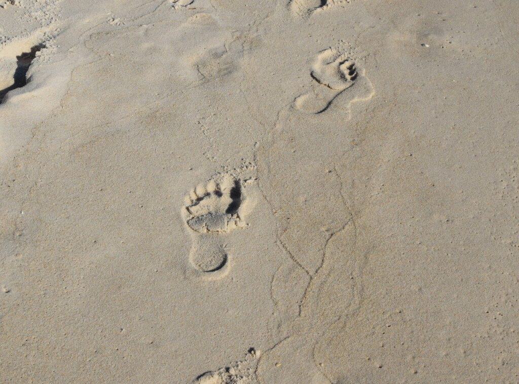 Footprints In The Sand 2923986 1280